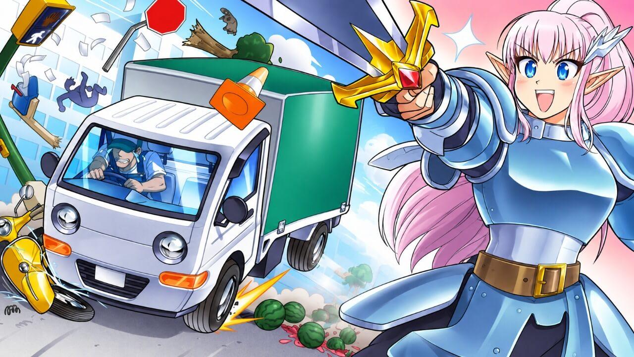 Truck-kun is Supporting Me from Another World?!