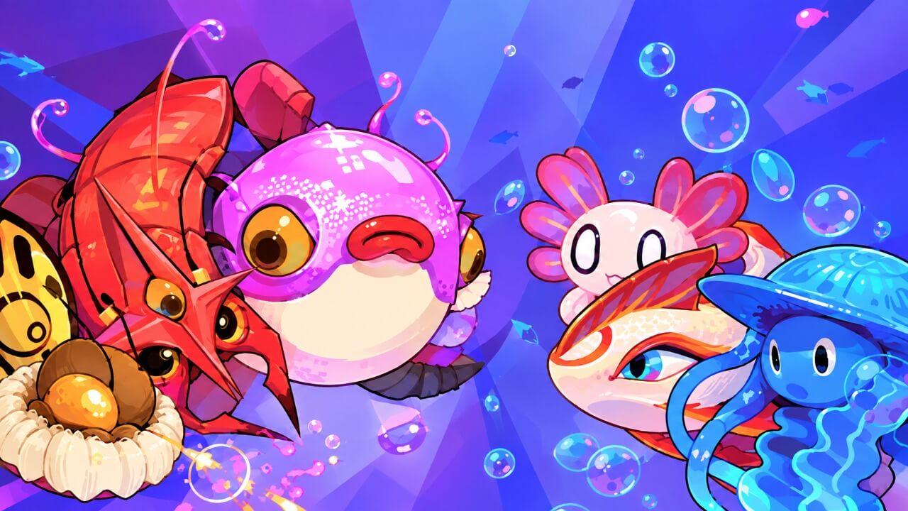 Batomon Showdown background
