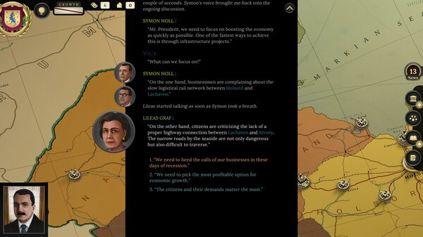 Suzerain screenshot 2