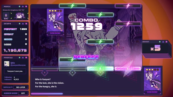 Yunyun Syndrome!? Rhythm Psychosis screenshot 2