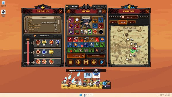 TBH: Task Bar Hero screenshot 2