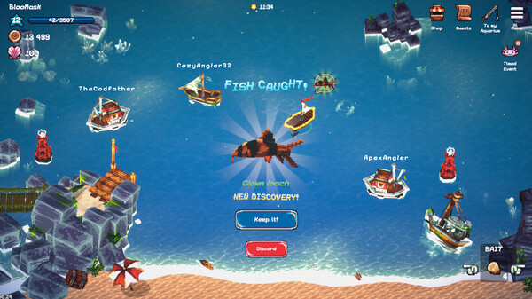 Tiny Aquarium: Social Fishkeeping screenshot 1